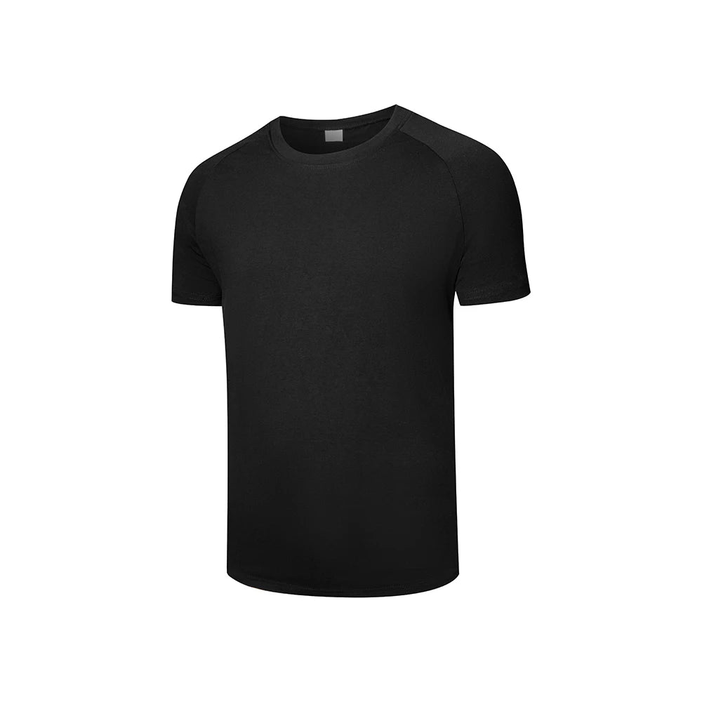 Plain Men’s Cotton Knit Gym T-Shirt