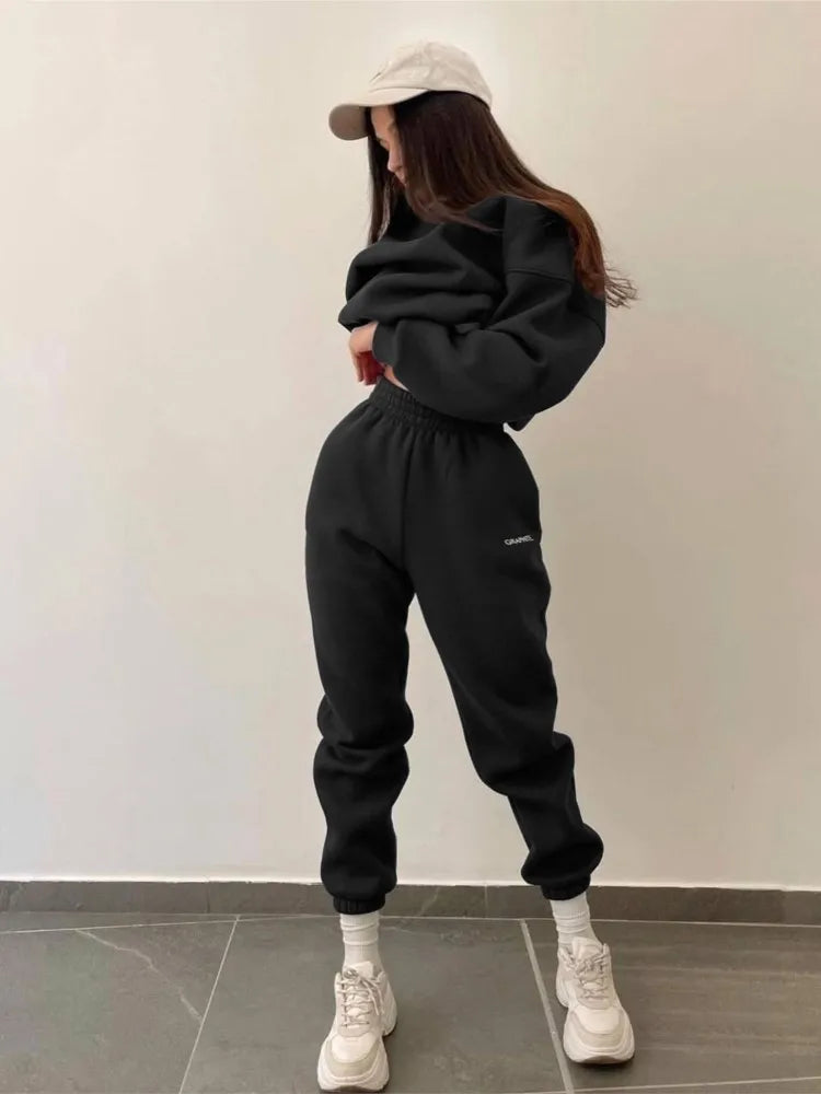 Cozy Sweater and Sweatpants Set for Women